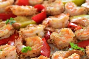 Gamberi gratinati
